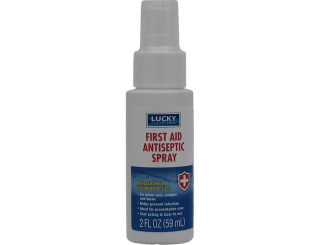 LUCKY SUPER SOFT FIRST AID ANTISEPTIC SPRAY 2 FL OZ